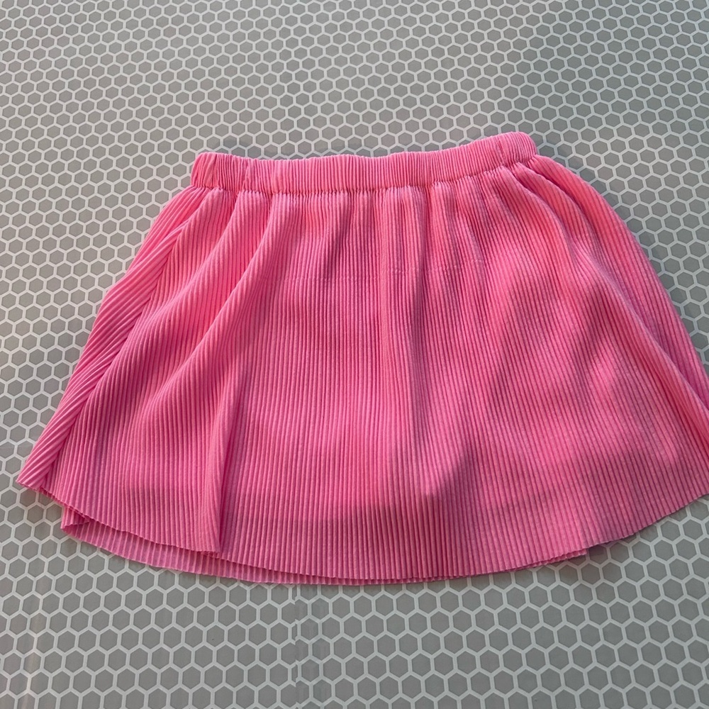 Insta Girls Pink Athletics/Gymnastic Ribbed Skort

Size 10/12